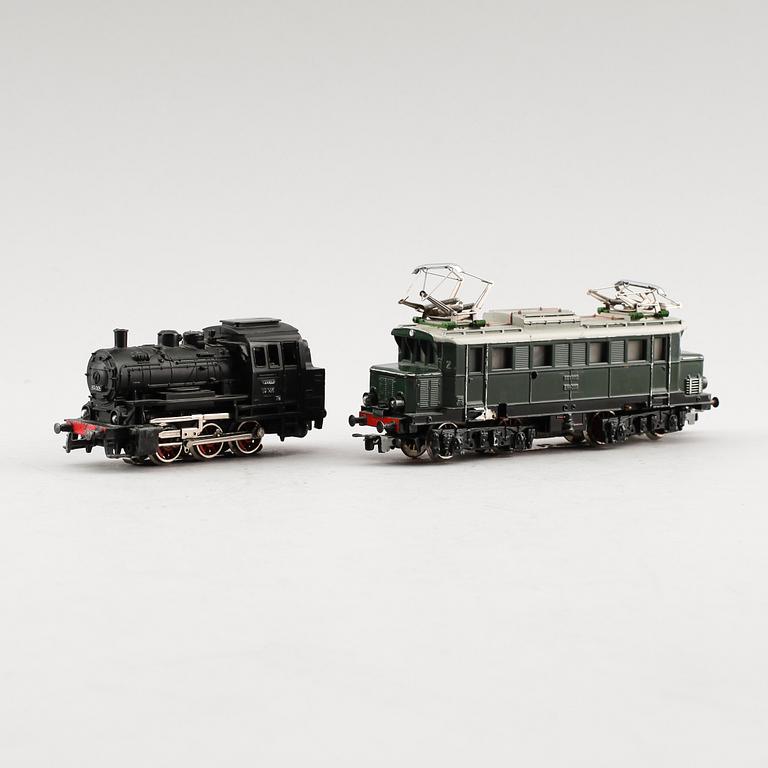 SAMLING MÄRKLIN, 11 delar, Tyskland, 1900-talets mitt.
