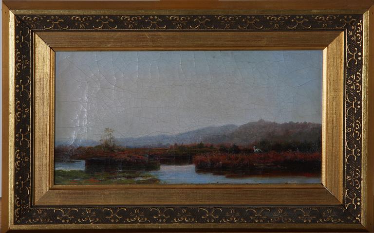 HENRICHSEN, FREDRIK, CARSTEN, olja på duk, monogramsign.