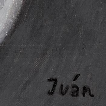 IVÁN GRÜNEWALD, olja på duk, signerad.