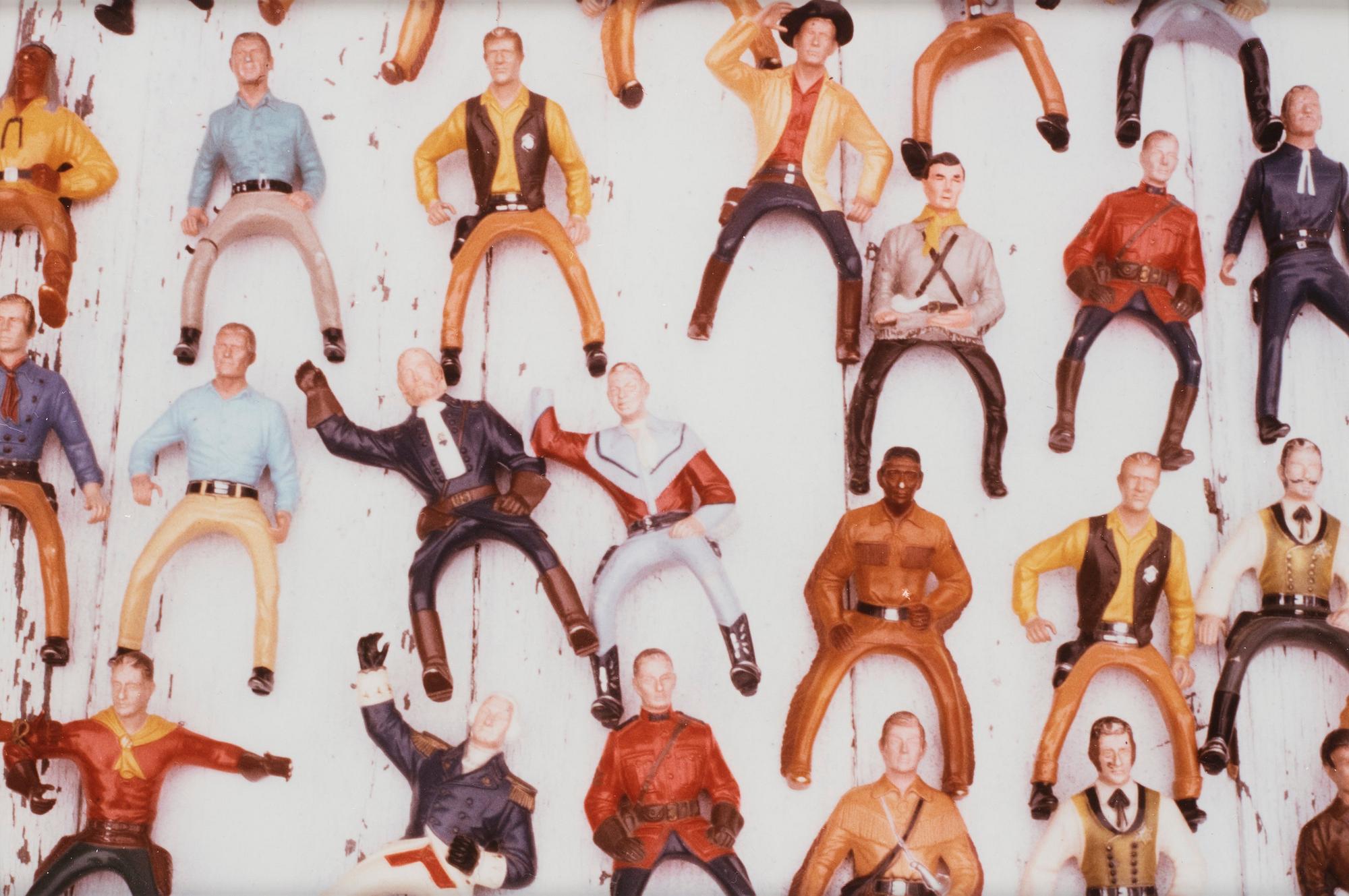 Laurie Simmons, "Cowboy Pattern", 1979.
