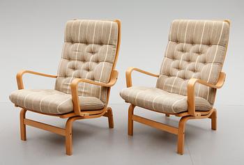 KARMSTOLAR, 1 par, Yngve Ekström för Swedese.