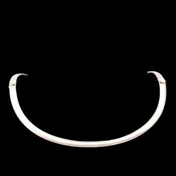 Vivianna Torun Bülow-Hübe, collier modell nr 440 silver för Georg Jensen.