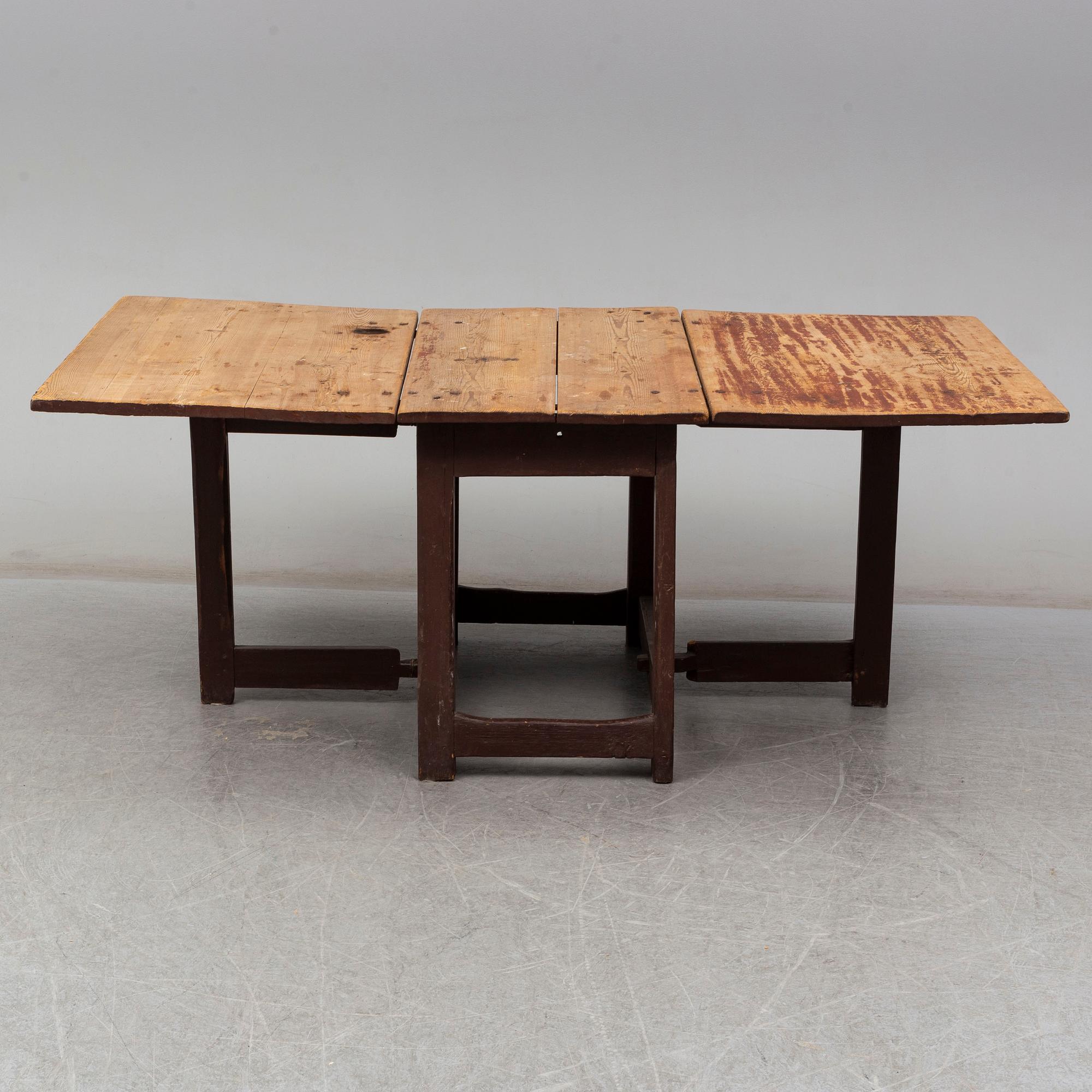 SLAGBORD, 1800-talets mitt.