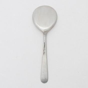 Wiwen Nilsson, serveringsspade, silver, Anders Nilsson, Lund 1961.