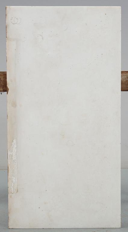 KONSOLBORD, av Pehr Ljung (1743-1819) bildhuggare i Stockholm, samt en SPEGEL. Sengustavianska.