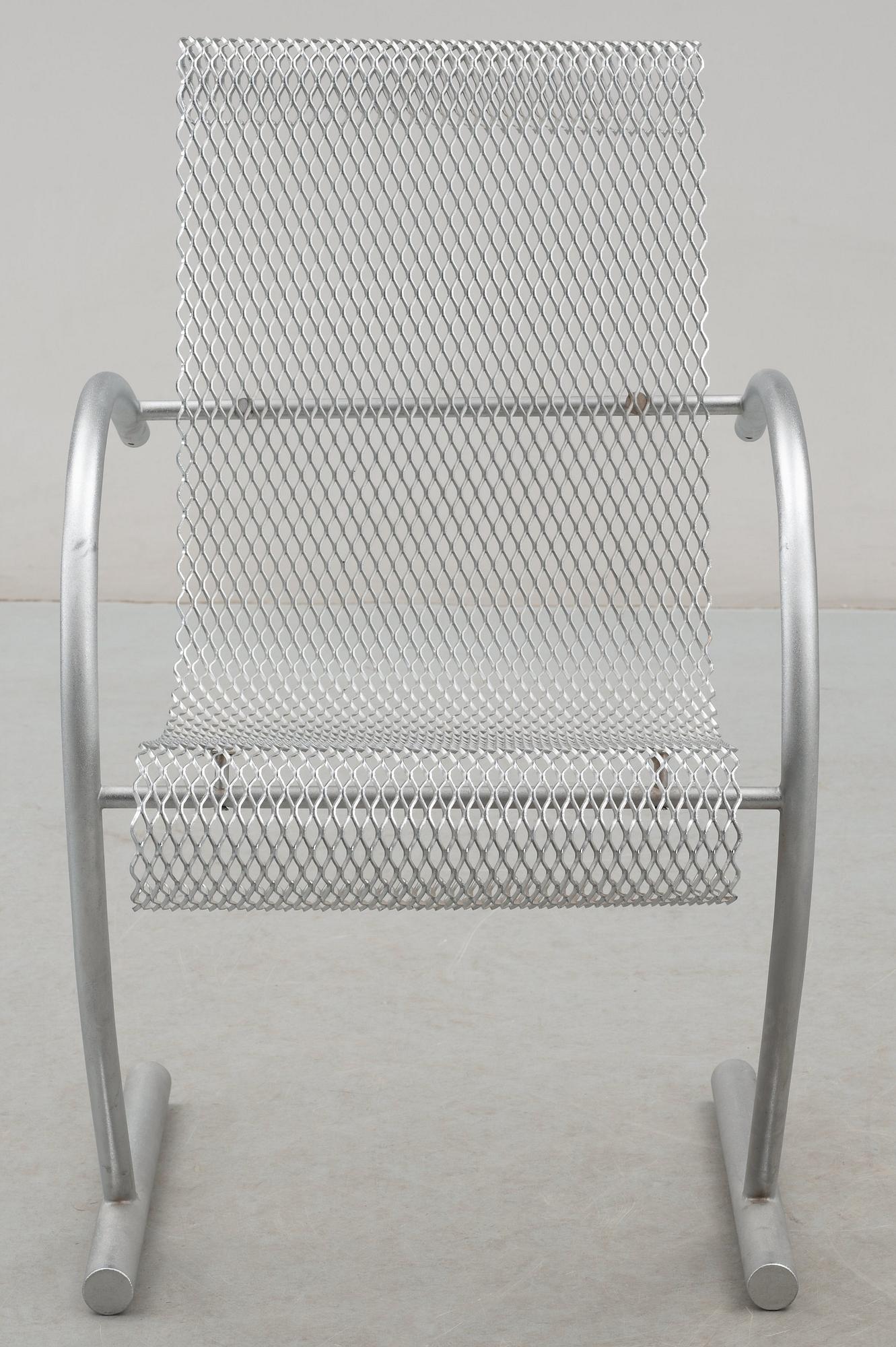 A Shiro Kuramata 'Sing Sing Sing' armchair, XO, Paris.