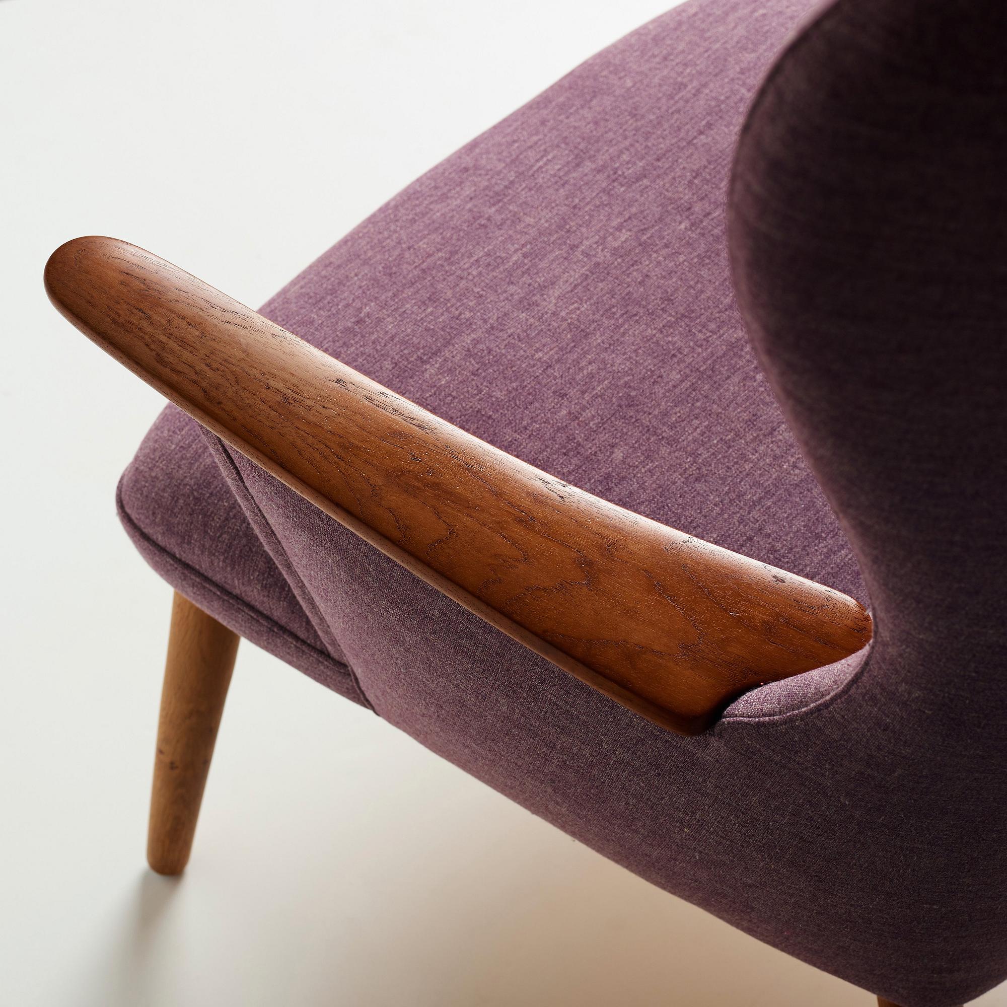 Hans J. Wegner, a "Mama bear", easy chair, model AP27, for AP-stolen, Denmark 1950-60's.