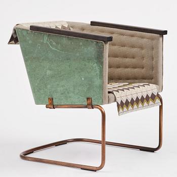 Mats Theselius, fåtölj, "Hommage à Sigurd Lewerentz", ed. 123/123, Källemo, Värnamo, efter 2012.