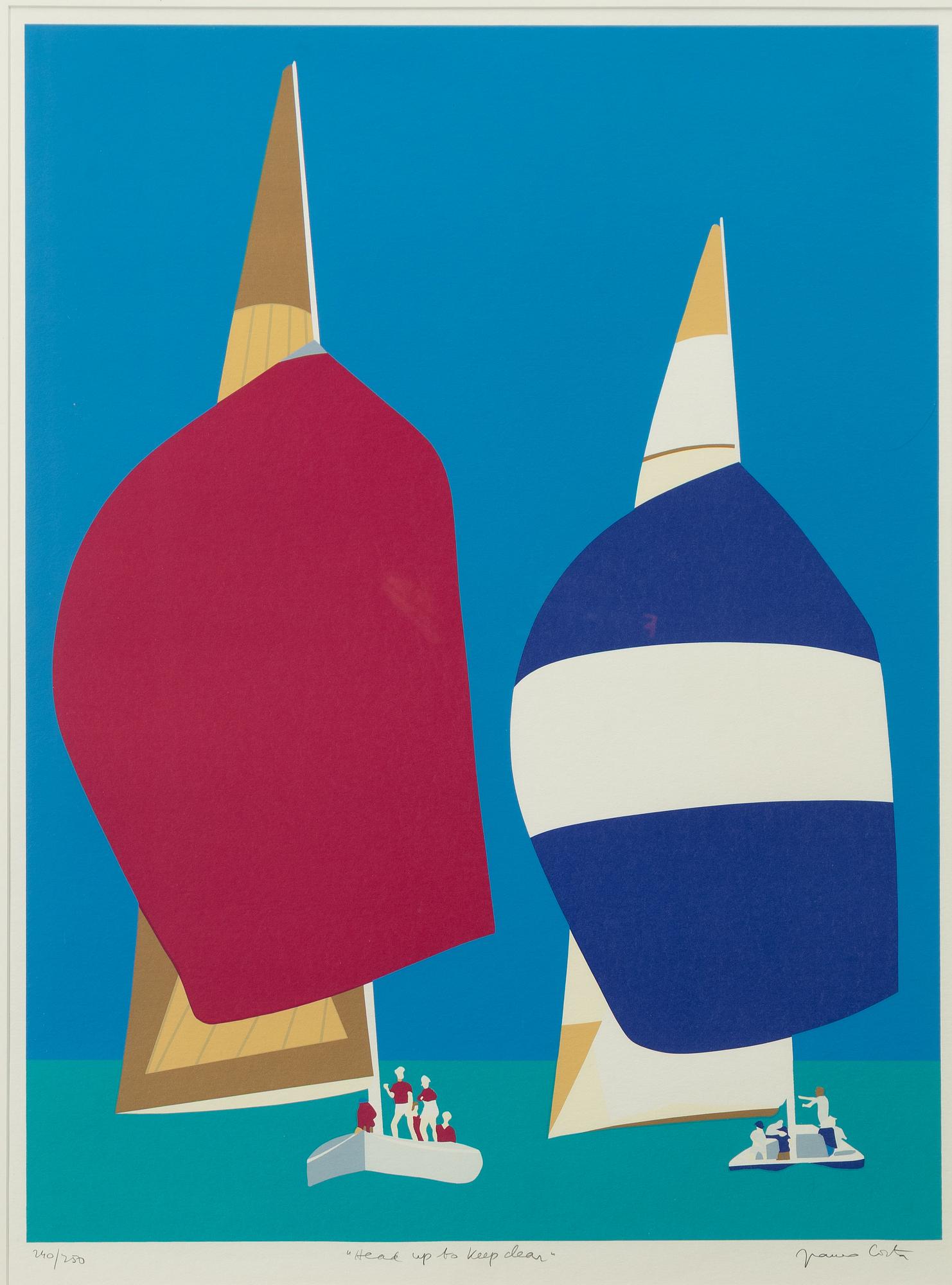 Franco Costa, "Head up to keep clear".
