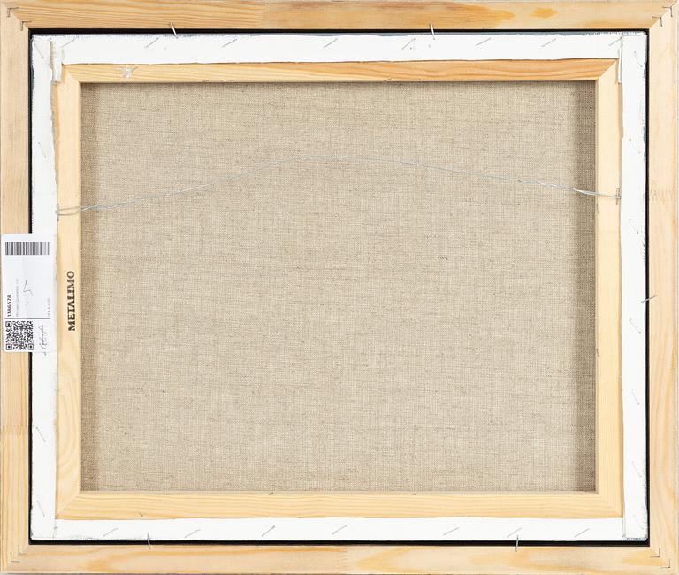 Michael Qvarsebo, akryl på duk, signerad.