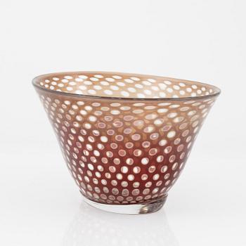 Edward Hald, a 'Slipgraal' bowl, Orrefors 1954.