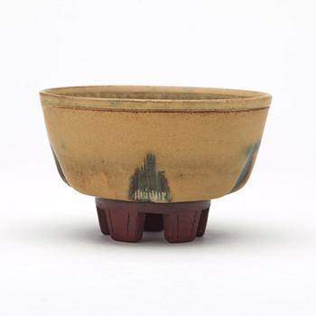 Wilhelm Kåge, a 'Farsta' stoneware bowl, Gustavsberg Studio 1959.