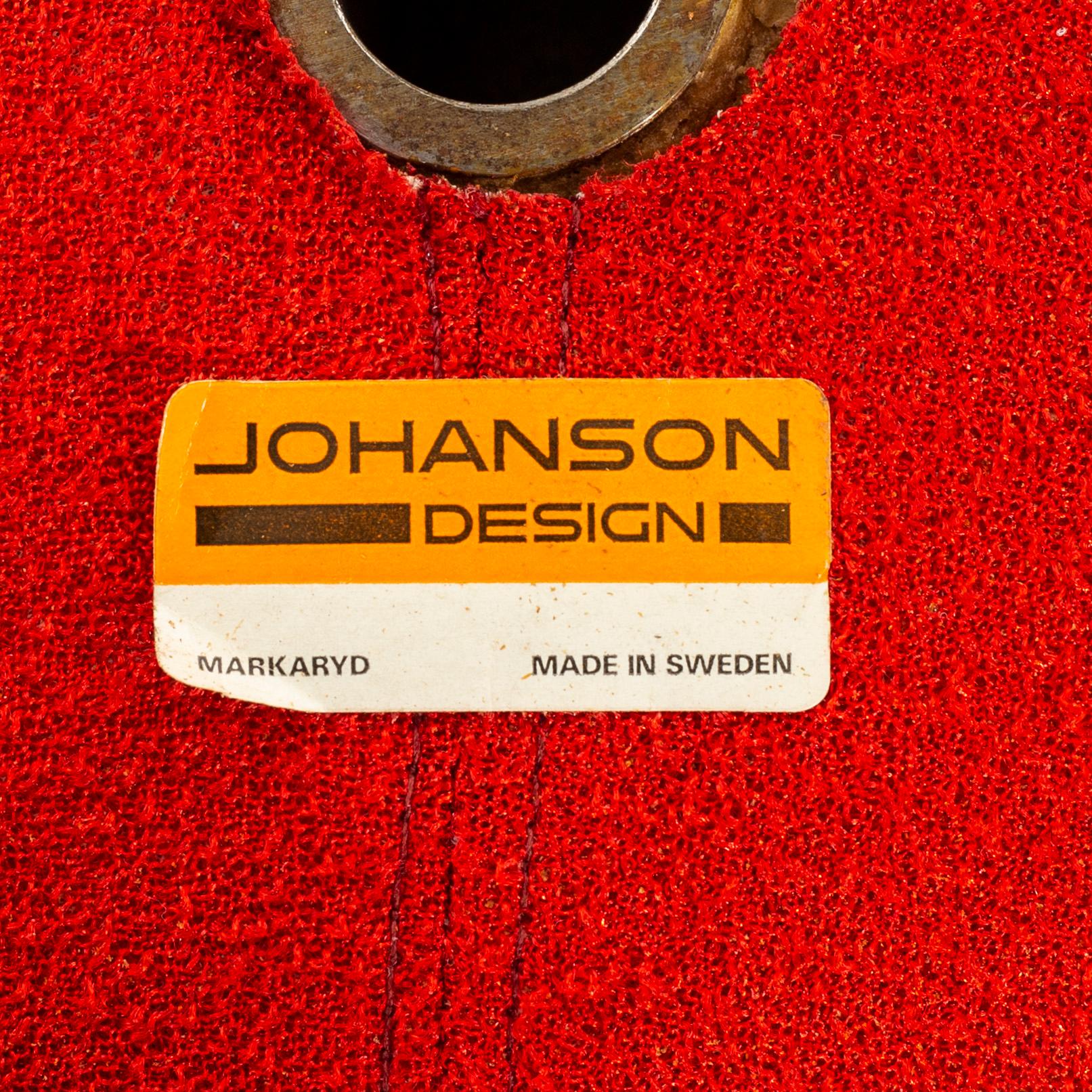 BARSTOLAR, 4 st, Johansson Design, 1970-tal.
