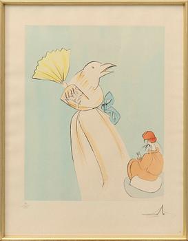 Salvador Dalí, From "Japanese Fairy Tales," 1974.