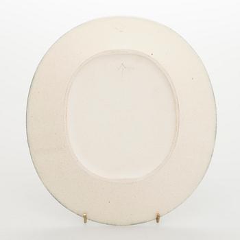 Birger Kaipiainen, dekorationstallrik, keramik, signerad Kaipiainen Arabia.