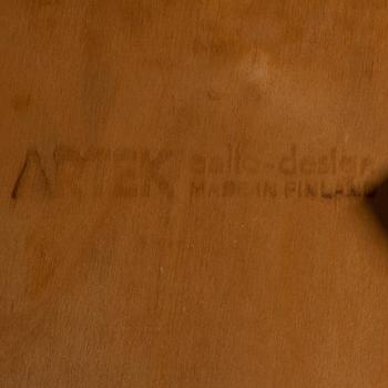 STOLAR, 4 st, modell 66, Alvar Aalto, Artek, 1900-talets mitt.
