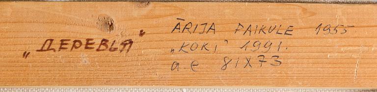 Arija Paikule, Trees.