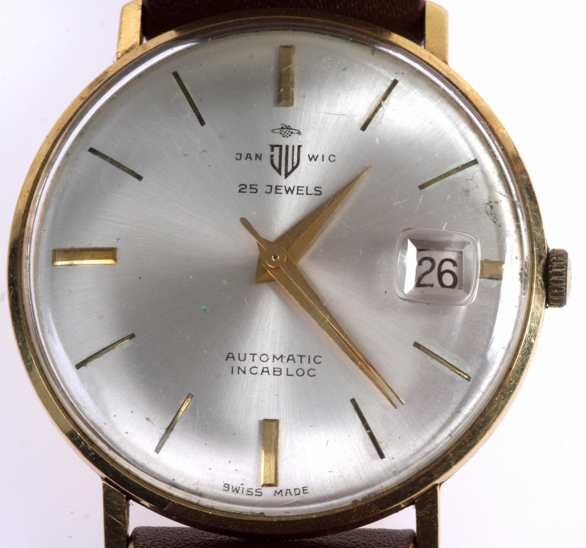 ARMANDSUR, guld 18k, "Jan Wic, 25 Jewels". 1900-talets mitt.