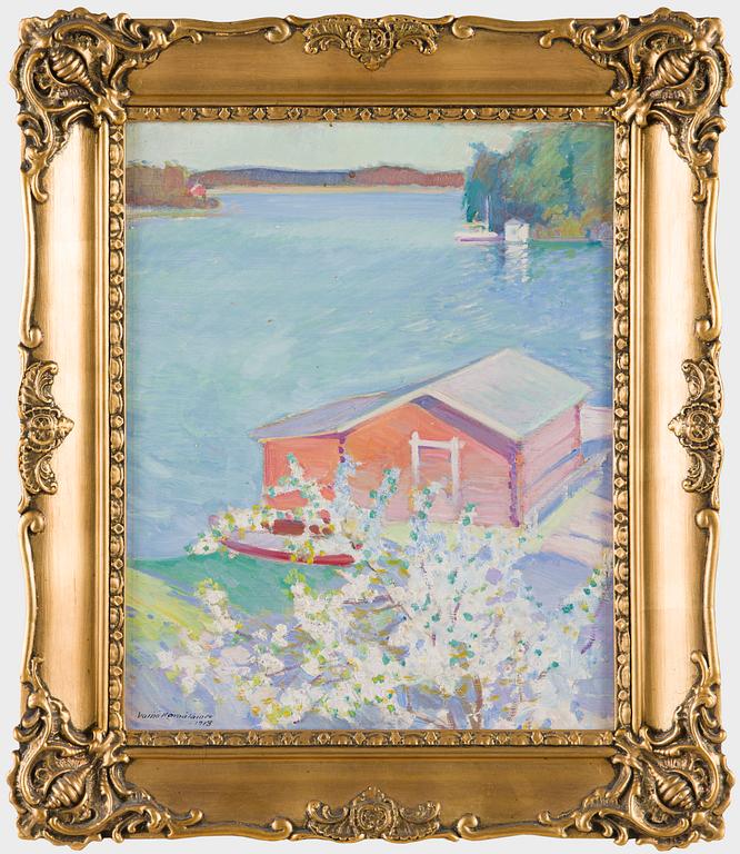 Väinö Hämäläinen, The Apple Tree by the Boathouse.