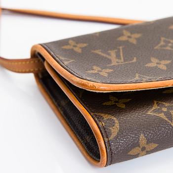 Louis Vuitton, a Monogram 'Pochette Twin' bag.