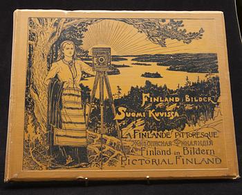 PARTI BÖCKER, 3 delar, Svenska Foglarna, Svenska Konungar och Deras Tidehvarf samt Finland i Bilder.
