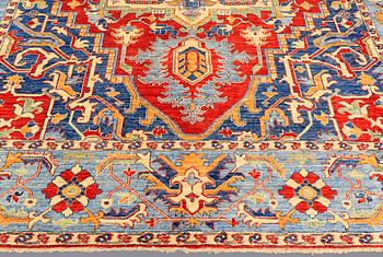 A carpet, oriental, ca 418 x 298 cm.