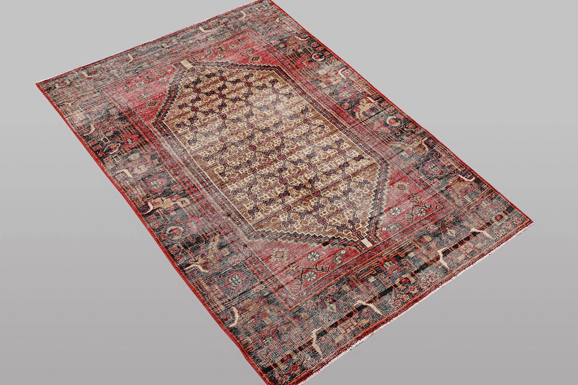 A rug, Persian, Vintage Design, ca 185 x 114 cm.