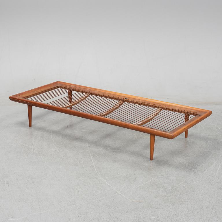 Peter Hvidt & Orla Mølgaard Nielsen, a 'Minerva' teak daybed, France & Son, Denmark, 1950's/60's.