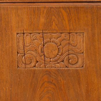 Bookcase, jugend early 20th century.