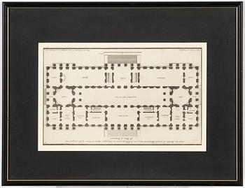 Jean-François de Neufforge, kopparstick, 8 st.