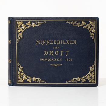 Fest och vardag på Oscar II:s Drott, 1900.