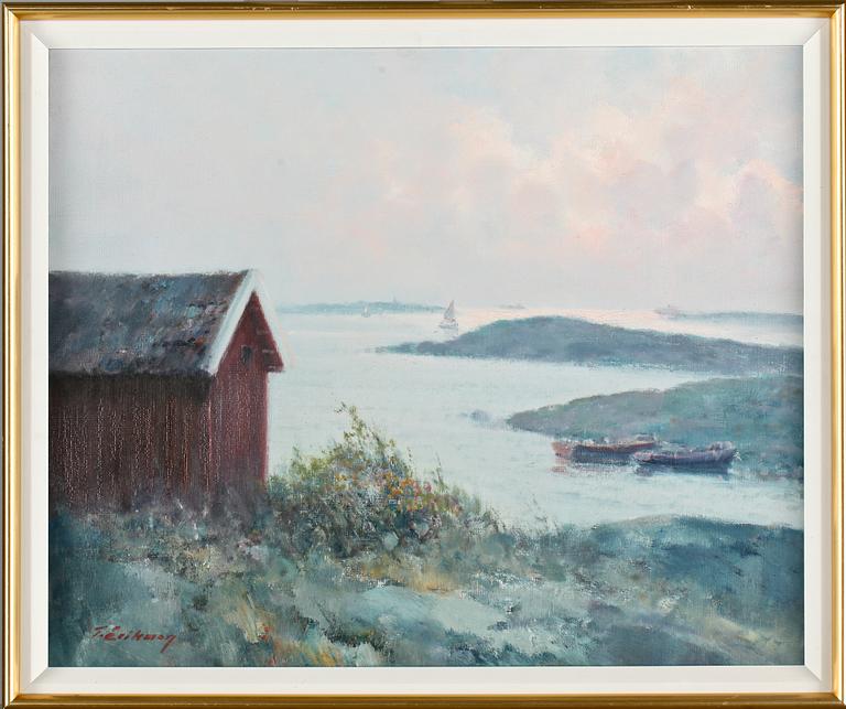 TAGE ERIKSSON, olja på duk, signerad.