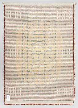 A Finnish 1960s long pile ryijy rug. Ca. 160x110 cm.