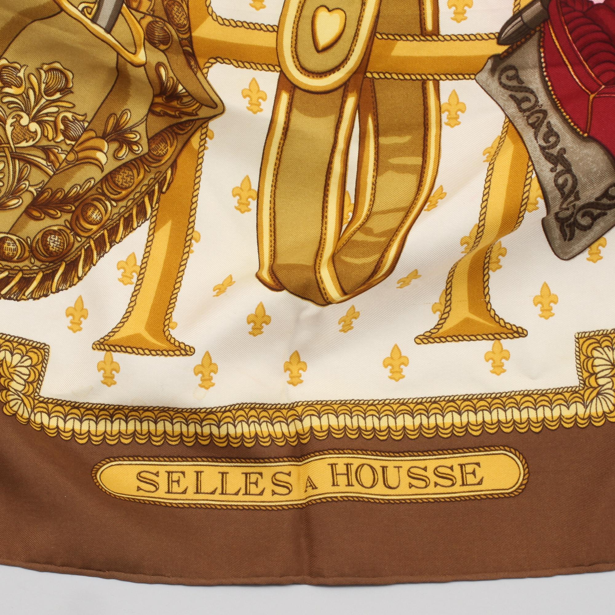 SCARF, "Selles a Housse", Hermès.