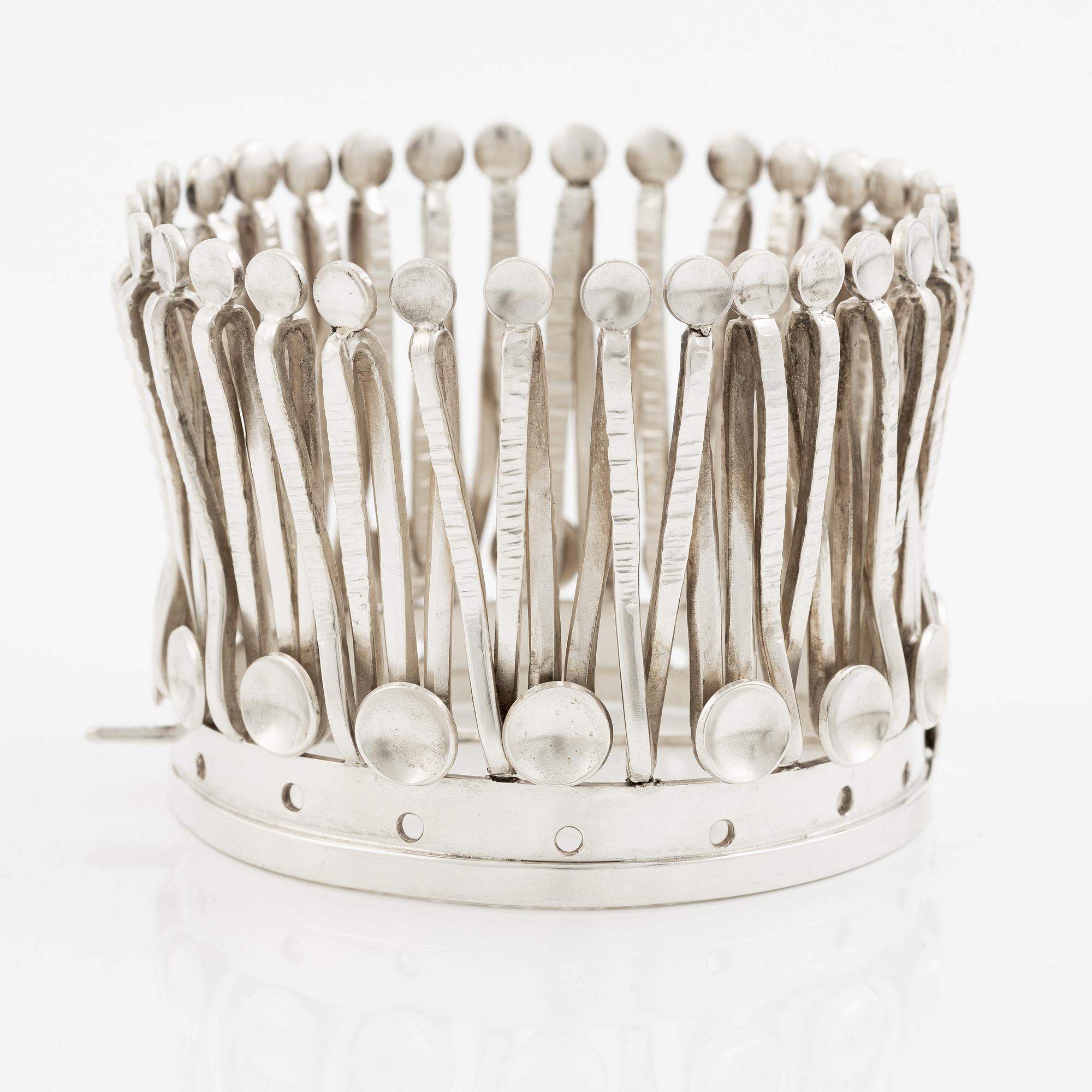Anders Högberg, bridal crown, silver.