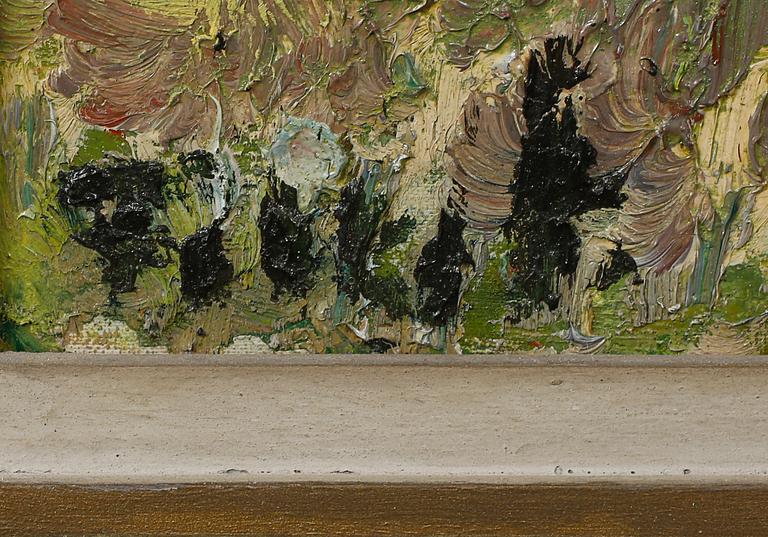 FOLKE PERSSON, olja på duk, signerad.