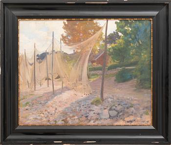 Herman Österlund, Net on Drying.
