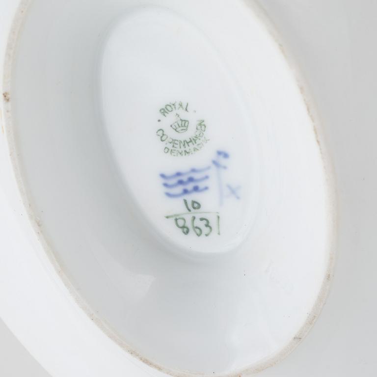 Royal Copenhagen, dinner service, 61 pieces, "Blue Flower", Denmark.