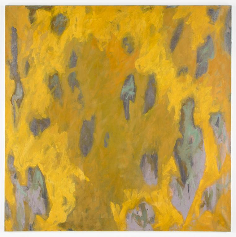 PETER HAHNE, triptyk, olja på duk samt collage, signerad a tergo.