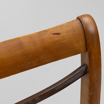 Carl Malmsten, A pair of Swedish Grace armchairs, SMF/Ferdinand Lundquist & Co, Gothenburg 1920s.