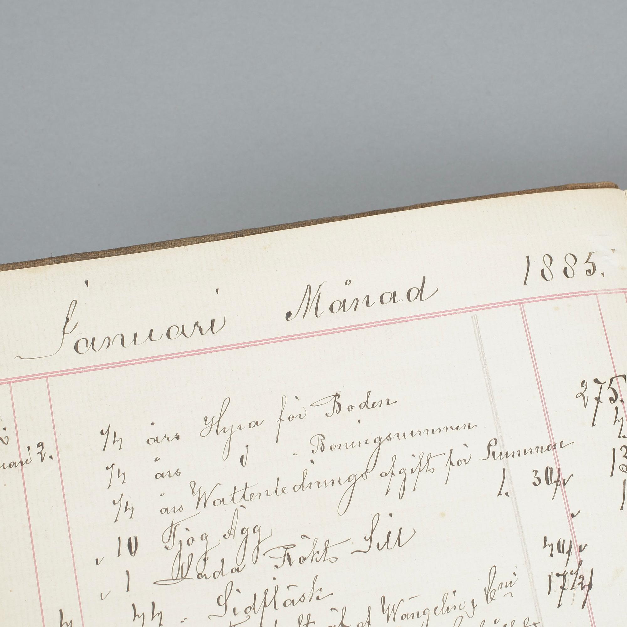 SKYLT, glas, "Kunglig Hovleverantör", 1800-talets slut.