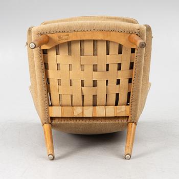Hans J. Wegner, fåtölj "Bamse/Papa Bear", AP-stolen, Danmark, 1950-60-tal.