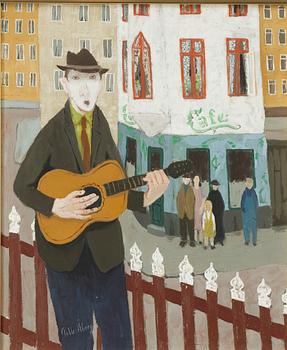 Pelle Åberg, Street Musician.