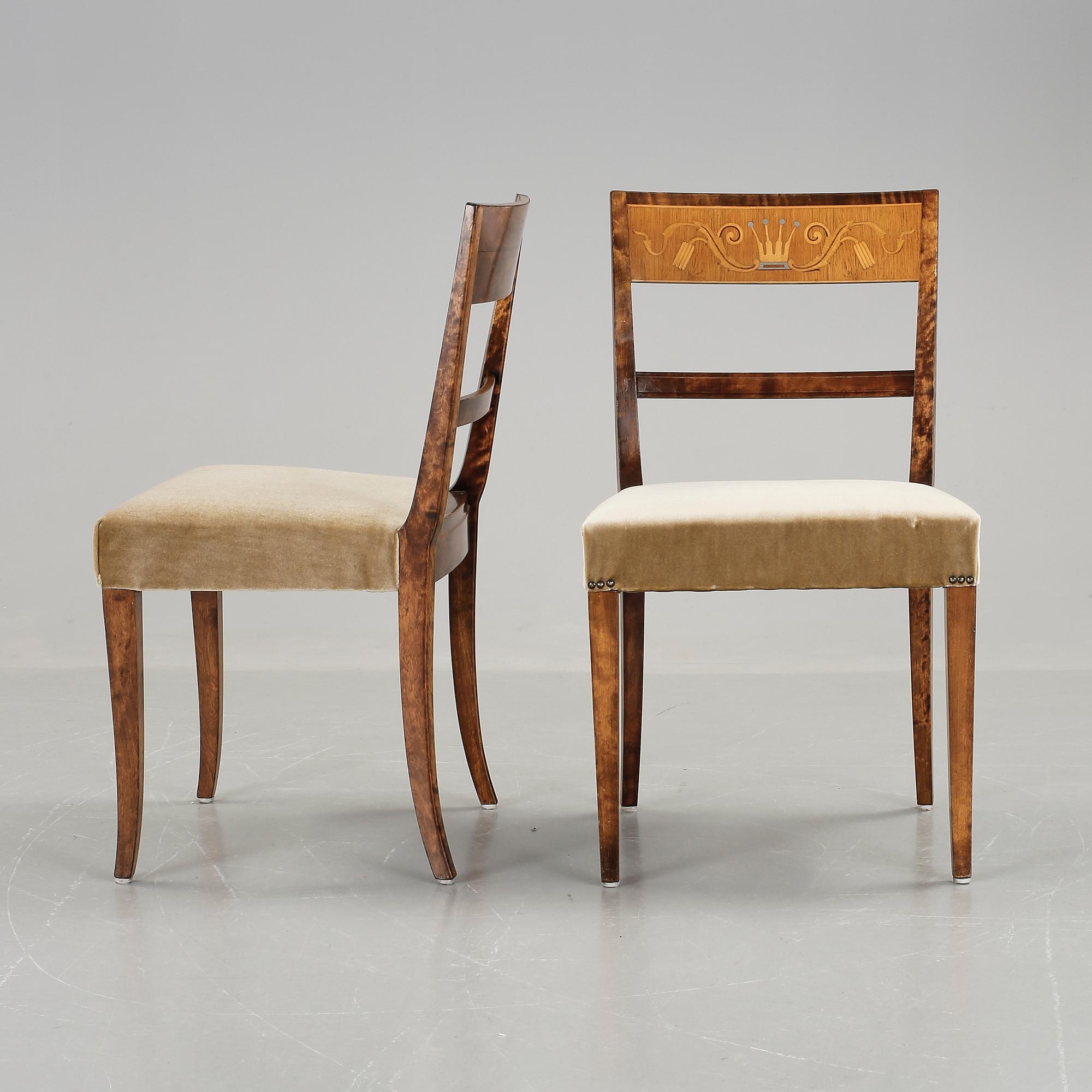 STOLAR, ett par, Art Deco, 1900-talets första hälft.