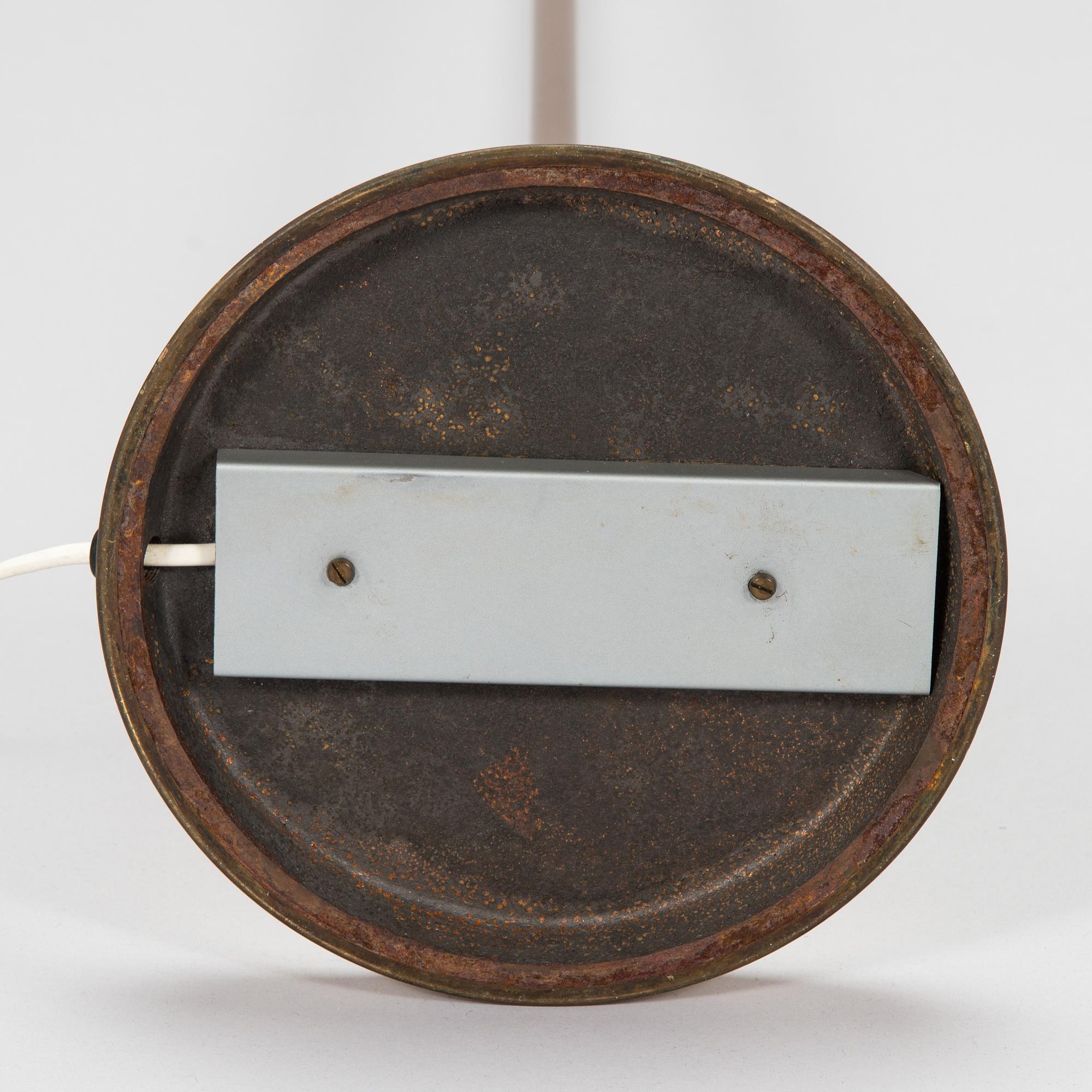 Maria Lindeman, golvlampa, modell K10-2, Idman, 1900-talets mitt.
