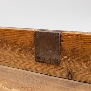 A late Gustavian mahogany cards table, Stockholm, late 18th century.