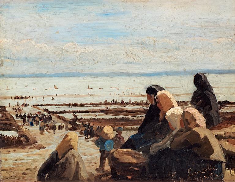 Peder Severin Krøyer, By the sea.