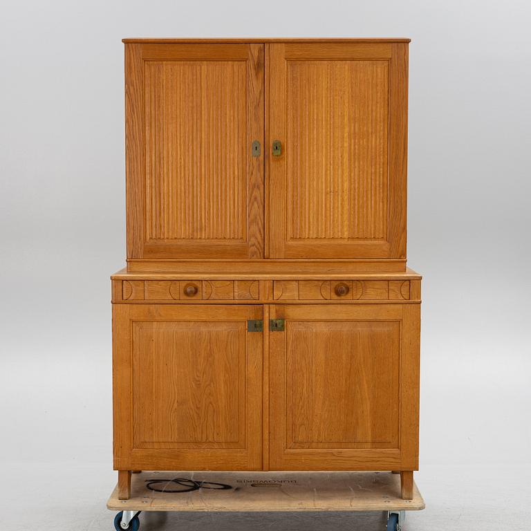 Carl Malmsten, cabinet, "Calmare Nyckel", Åfors Furniture Factory, second half of the 20th century.