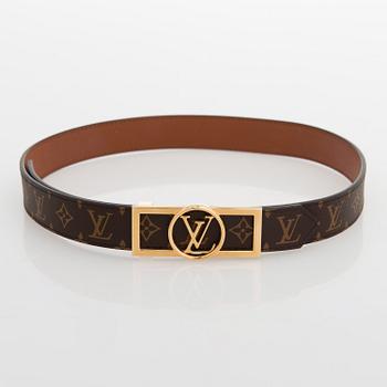 Louis Vuitton, A 'Dauphine Reversable' belt, size 70/28.