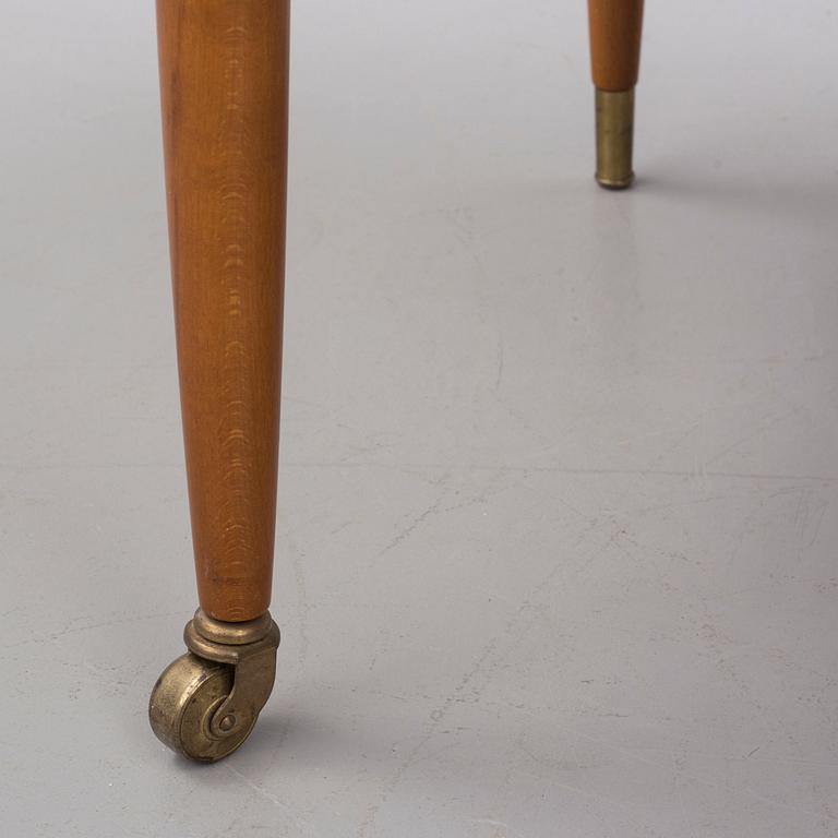 a mid 20th century teak table.